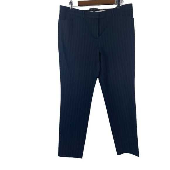 Lafayette 148 NY Downtown Chevron textured Trouser size 12 - Picture 2 of 7